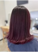 ボルドーグラデーション