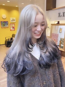 リン(Lin.)の写真/『髪質改善カラー+ケアブリーチ』の組み合わせでダメージレス&アナタに似合うカラーをご提案☆