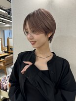 サンドエス 銀座(sand S)&nbsp;大人可愛いハンサムショートダブルカラー銀座