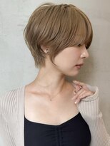 ロンドエニカ 大宮(Lond enika)&nbsp;前髪カタログアンブレラカラーこなれミディウェーブパーマ大宮