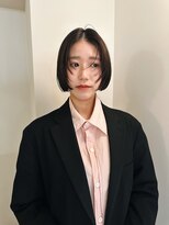 ユー(yew)&nbsp;マッシュボブ＋ダークカラー