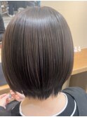 自然な丸み・髪質改善ストレート・