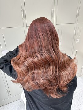 アレンヘアー 松戸店(ALLEN hair) ピンクベージュ【ブリーチなし/松戸】