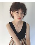 代々木/ブリーチなし/ショートボブ/酸性ストレート/新宿/韓国