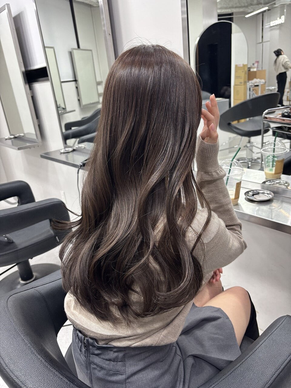 【kairi指名限定】カット+ケアカラー+トリートメント\11500