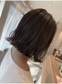 切りっぱなしボブ