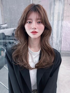 フィヴェント(Fivent) 美髪韓国レイヤーイメチェン夏ハイライトカラーくびれヘア