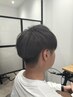 【男性限定】カット＋眉カット&頭皮ケアコース　￥9350