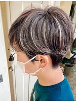 エノア 東京(ENORE) 白髪ぼかしにも◎40代/50代/大人ハイライト×ショートスタイル