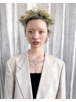 ステップボーンカットオオサカ(STEP BONE CUT OSAKA Via TICK-TOCK)&nbsp;【ステップボーンカット】パンクヘアー