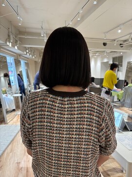 カナージュ(Canage) 暗めカラーグラデーションボブ9.20