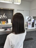 ガルボヘアー 桟橋店(garbo hair)&nbsp;オイルカラーヘーゼルベージュ高知美容院