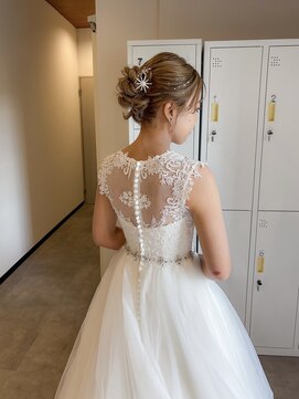 スリーバイザサロン(THREE by the salon) 花嫁ヘアメイク