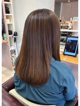 ヘア モーヴ チャンプス 平和台(HAIR MOVE champ's) ロングスタイル