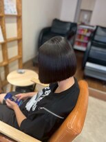 エス 大阪梅田店(es)&nbsp;ボブ×髪質改善縮毛矯正