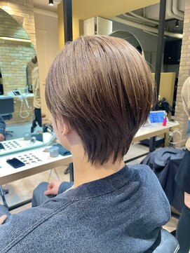 ゼスト 三鷹店(ZEST) 初ブリーチ！メンズミルクティーベージュ/三鷹/吉祥寺/みき