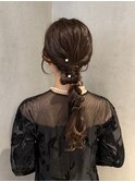 編み下ろしアレンジ