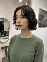 シール 梅田(CIRR) ボブパーマ