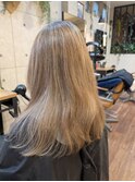 Befor/50代/白髪ぼかし×レイヤーカット