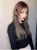 レア 新越谷(LEA) ナチュラルロングレイヤー × グレージュ