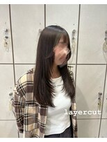 ソート(sot)&nbsp;レイヤーカット[横浜/横浜駅/レイヤーカット/顔周りレイヤー]