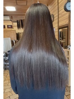 ヘアールーム パーティー(HAIR ROOM PARTY)の写真/最高級厳選トリートメントでどんなダメージ毛も憧れのサラサラ＆つるつる手触りを体感して★美髪へ気分UP◎