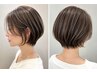《赤みを抑えた透明感》カット+透明感カラー（PRETOWA）+最上級TR ￥13500