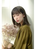 【Vicke渋谷】シースルーバングのウルツヤロブ