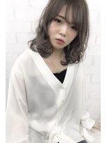 ルノン フィージュ(LUNON fieju)&nbsp;【LUNON fieju】バレイヤージュで創る透明感グレーアッシュ