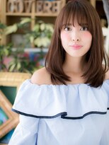 カバーヘア ブリス 川口(COVER HAIR bliss)&nbsp;*bliss川口*愛され♪斜めバングｘワンカールセミディc2!