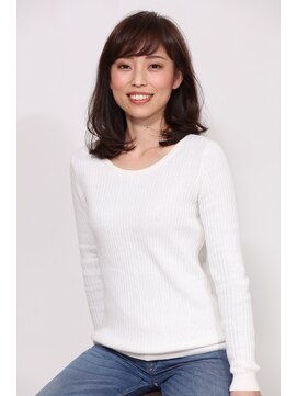 キッカ 千葉店(CHICCA) お手入れ簡単 カジュアルミディアムヘア