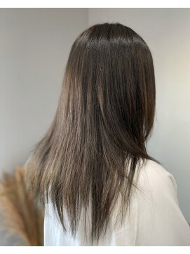 ヘアー アンド ビューティー ザ エフ 西尾店(Hair Beauty the F) ダークグレージュ