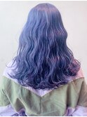 ネイビー_クールショートピンクベージュボブルフ_ba309801