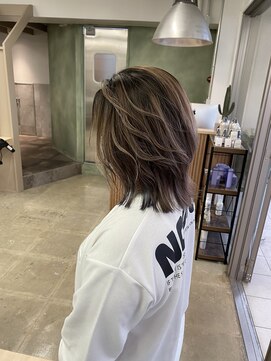 エイトオロク 那覇小禄店(EIGHT oroku) 【EIGHT 那覇小禄店】 バレイヤージュカラー