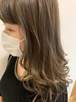 ヘアブランコブランコ 横浜(hair blanco_blanco)&nbsp;似合わせカット/くびれヘア/デザインカラー/艶ボルドー[横浜駅]