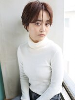 バース(BIRTH) 天神【BIRTH】艶感ハンサムショートパーマ×チェリーブラウン 7