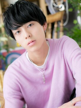 カバーヘア ブリス 北浦和(COVER HAIR bliss) マット質感◎黒髪束感ショート韓国マッシュm北浦和20代30代40代