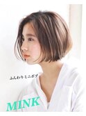 ふんわりミニボブ