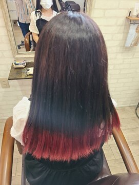 ニコヘアー(niko hair) 毛先カラー