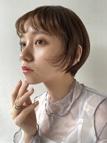 アッシュ 東戸塚店(Ash)&nbsp;顔周りカールのマッシュショート