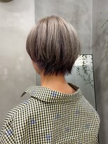 テトヘアー(teto hair)&nbsp;デザインカラー　紫　パープル　ベージュ　インナーカラー