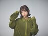 ［平日新規限定］前髪カット+艶カラー ￥7500［三軒茶屋］