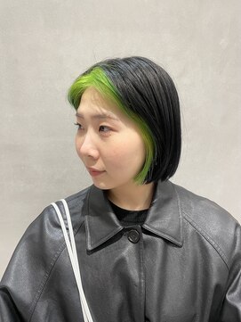 アーティック ヘア ディーヴァディーヴォ テスタ(ARTIC HAIR DIVA DIVO TESTA) フェイスフレーミング・ボブ・ミニボブ・インナーカラー【井戸】