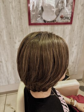 ソーホーニューヨークヘアサロン(SOHO new york Hair salon) 白髪ぼかしハイライト