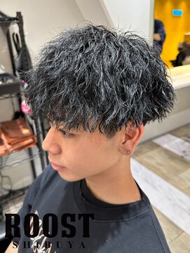 ルースト 渋谷店(ROOST) マッシュ×縦落ちツイスパ