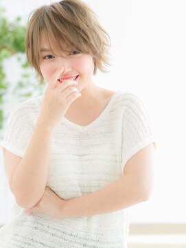 プリモア サロン ハナレ 綾瀬(primoA salon HANARE) 綾瀬/髪質改善/外国人風グラデーション♪ショートボブパーマi