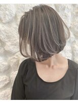 リン モアナバイヘッドライト 武蔵小杉2号店(lynn Moana by HEADLIGHT) Moana【武蔵小杉】#ベージュ#ミルクティー#大人可愛い#ボブ