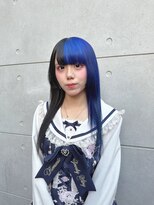 ジルバイジゼル(JILL by GiseL)&nbsp;ダブルカラー/ハイトーンカラー/デザイン/レイヤー/ウルフ