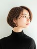 【白髪が気になり始めた方に】表面だけ白髪ぼかしハイライト＋カット￥13,200
