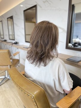 ラポールヘアー(rapport hair) ゆるふわミディアム＊